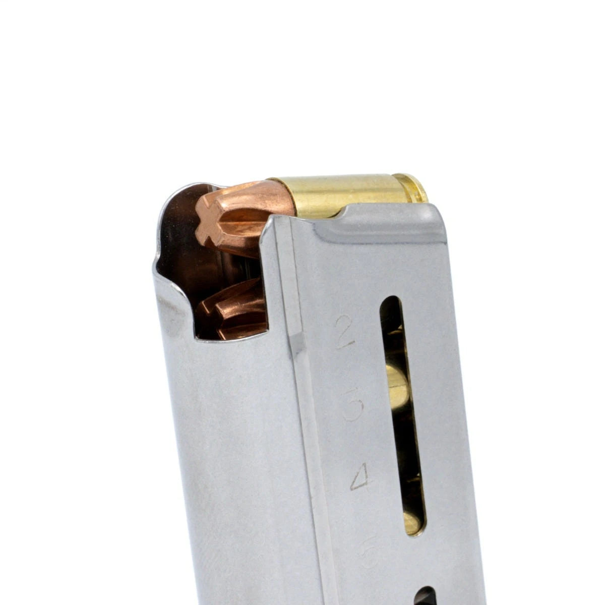 Wilson Combat 1911 Magazine, ETM, Sentinel, .38 Super, 8 Round, Stainless | 500-38SS