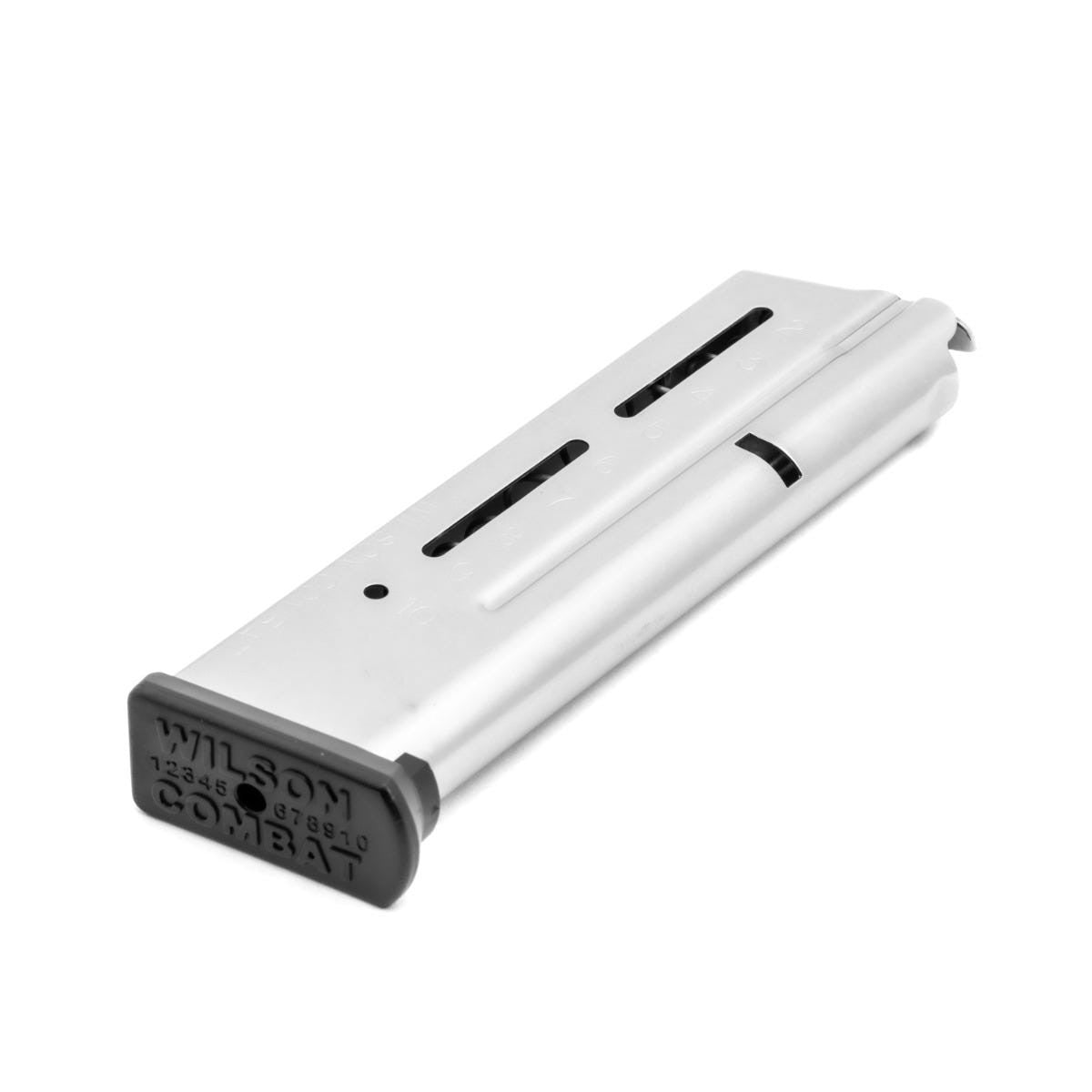 Wilson Combat 1911 Magazine, ETM, Full-Size, .38 Super, 10 Round, Stainless | 500-38S