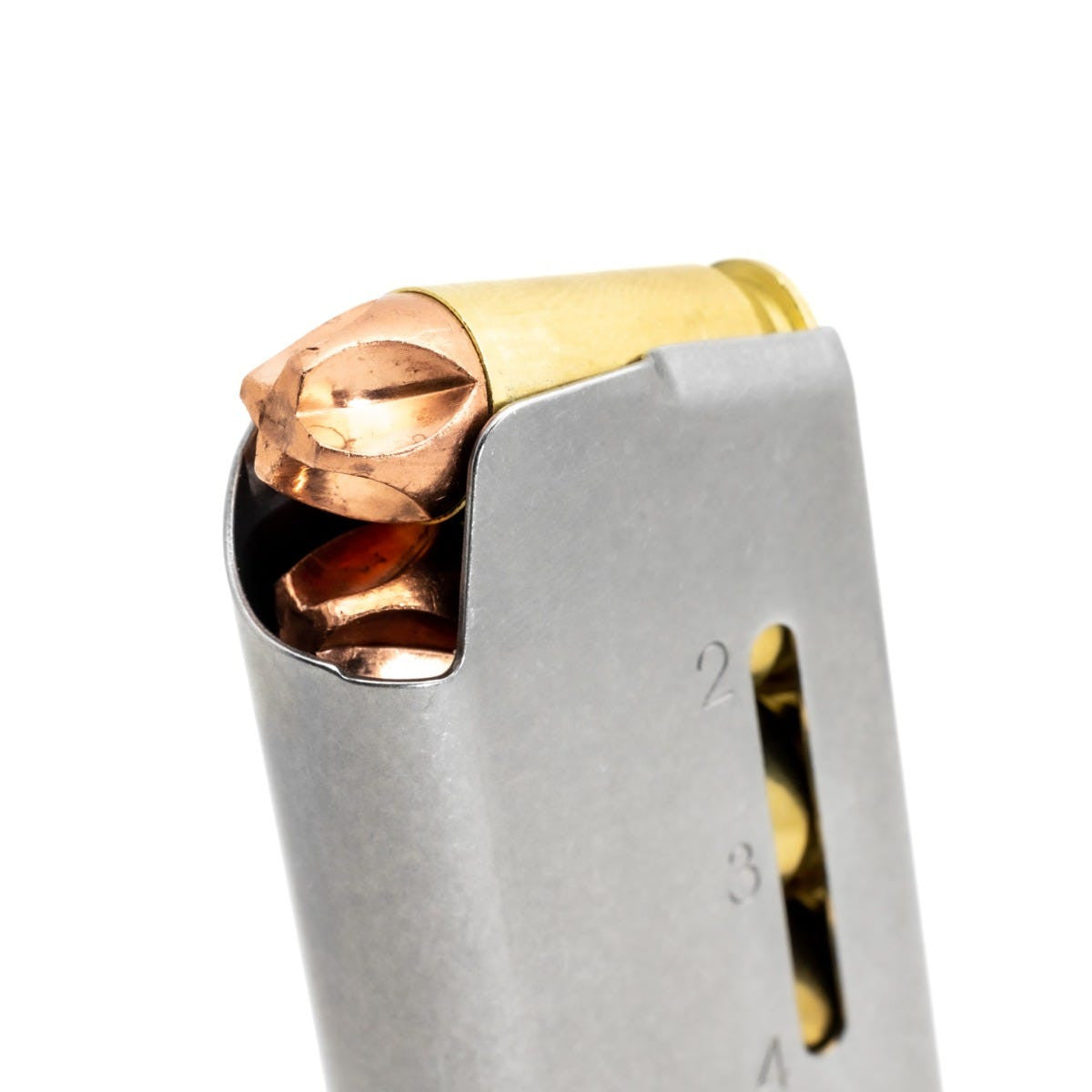 Wilson Combat 1911 Magazine, ETM, Compact, .45 ACP, 7 Round, Stainless | 500-45C7