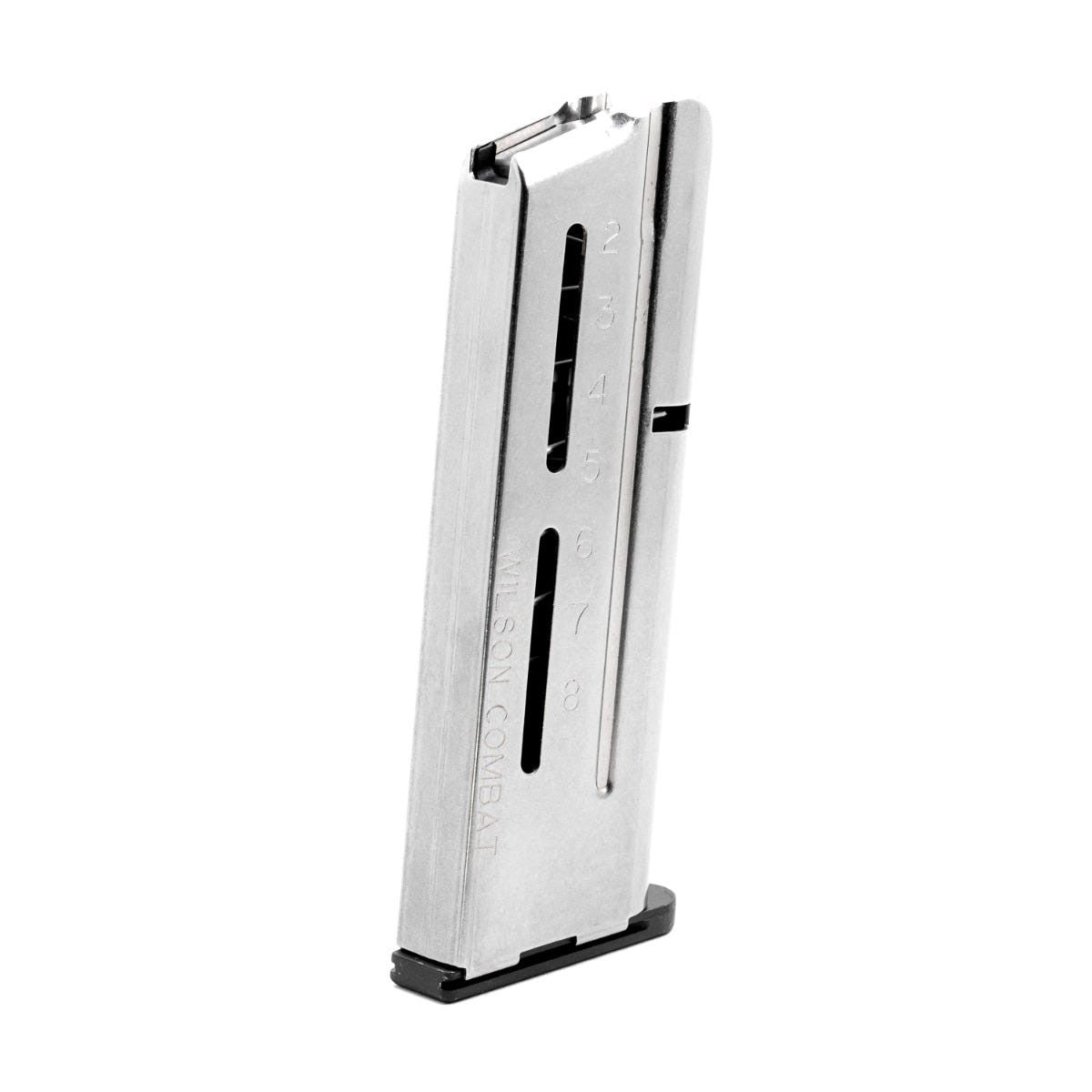 Wilson Combat 1911 Magazine, ETM, Compact, 9mm, 8 Round, Stainless | 500-9C8
