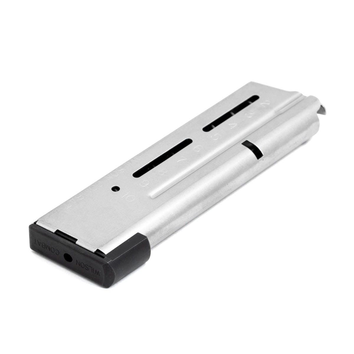 Wilson Combat 1911 Magazine, ETM, Compact, 9mm, 10 Round, Stainless | 500-9CD