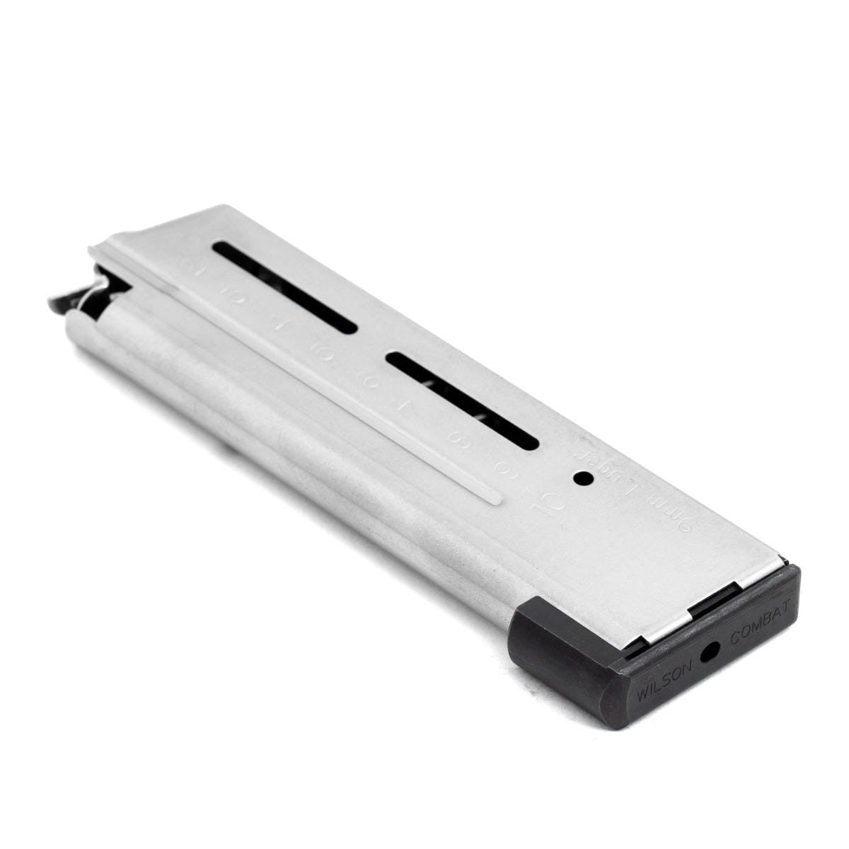 Wilson Combat 1911 Magazine, ETM, Compact, 9mm, 10 Round, Stainless | 500-9CD