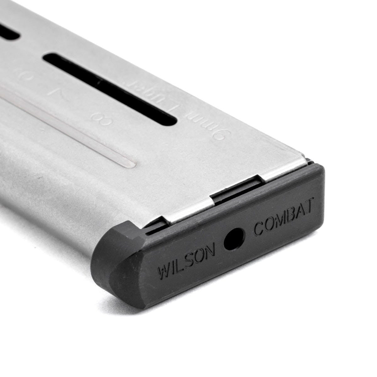 Wilson Combat 1911 Magazine, ETM, Sentinel, 9mm, 8 Round, Stainless | 500-9S