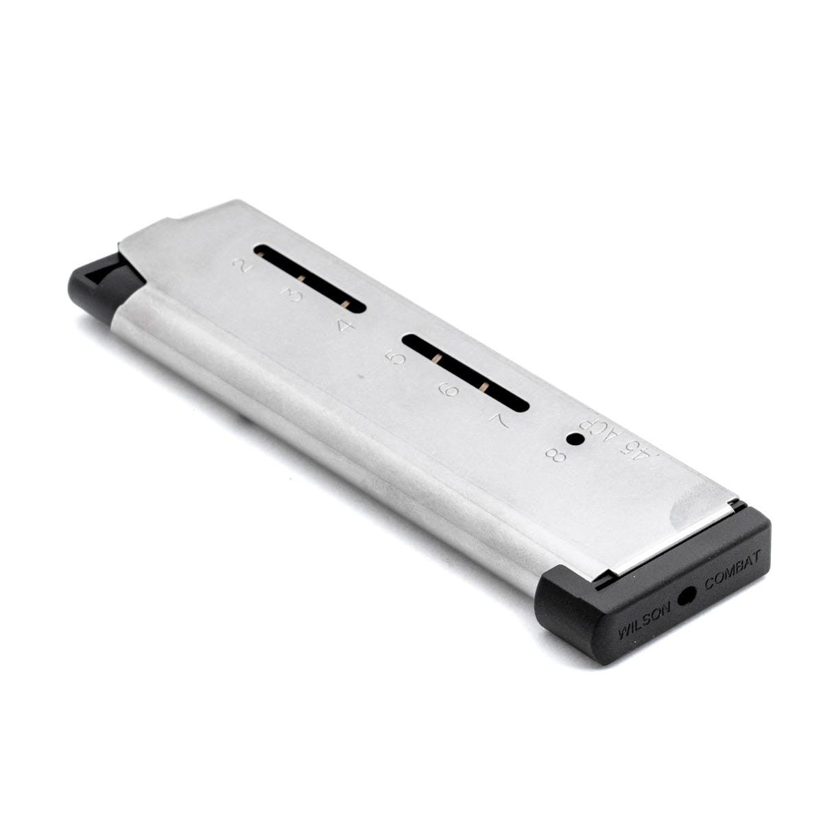 Wilson Combat 1911 Magazine, ETM HD/+P, Full-Size, .45 ACP, 8 Round, Stainless | 500A-HD