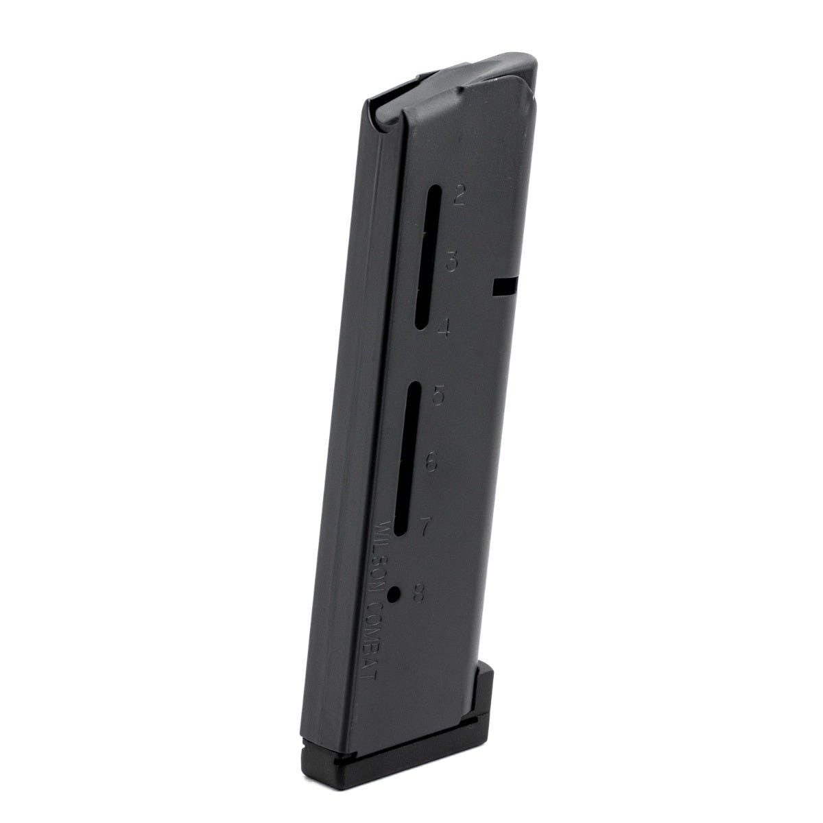 Wilson Combat 1911 Magazine, ETM HD/+P, Full-Size, .45 ACP, 8 Round, Black | 500BA-HD