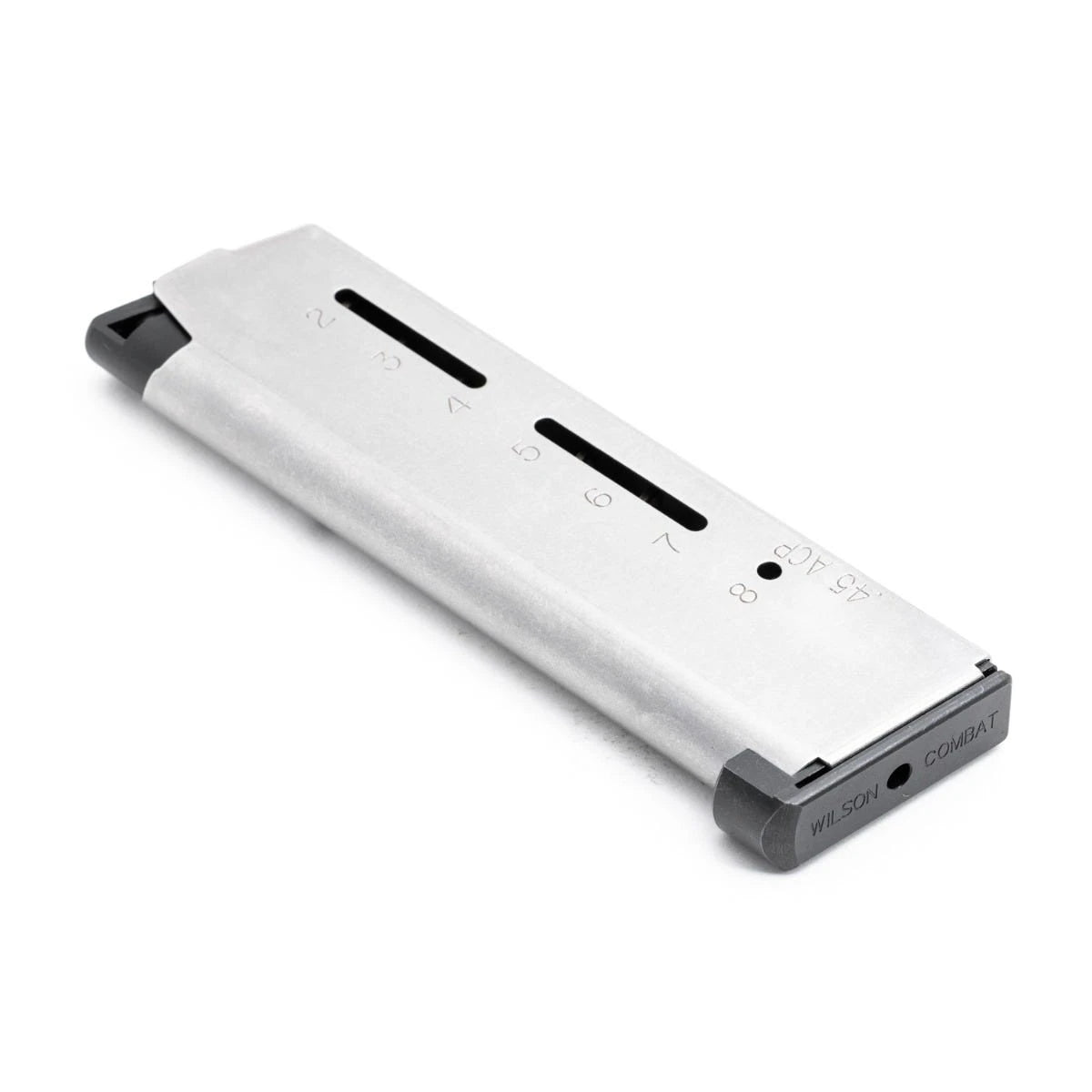 Wilson Combat 1911 Magaziine, ETM HD/+P, Full-Size, .45 ACP, 8 Round, Stainless | 500C-HD