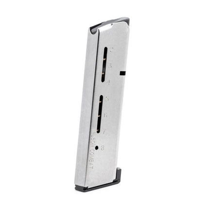 Wilson Combat 1911 Magaziine, ETM HD/+P, Full-Size, .45 ACP, 8 Round, Stainless | 500C-HD