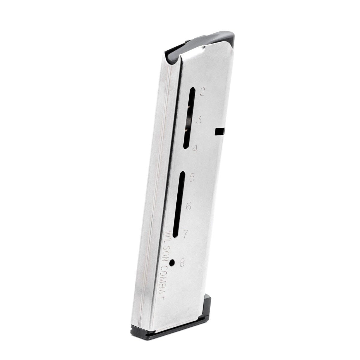Wilson Combat 1911 Magazine, ETM, Full-Size, .45 ACP, 8 Round, Stainless | 500C