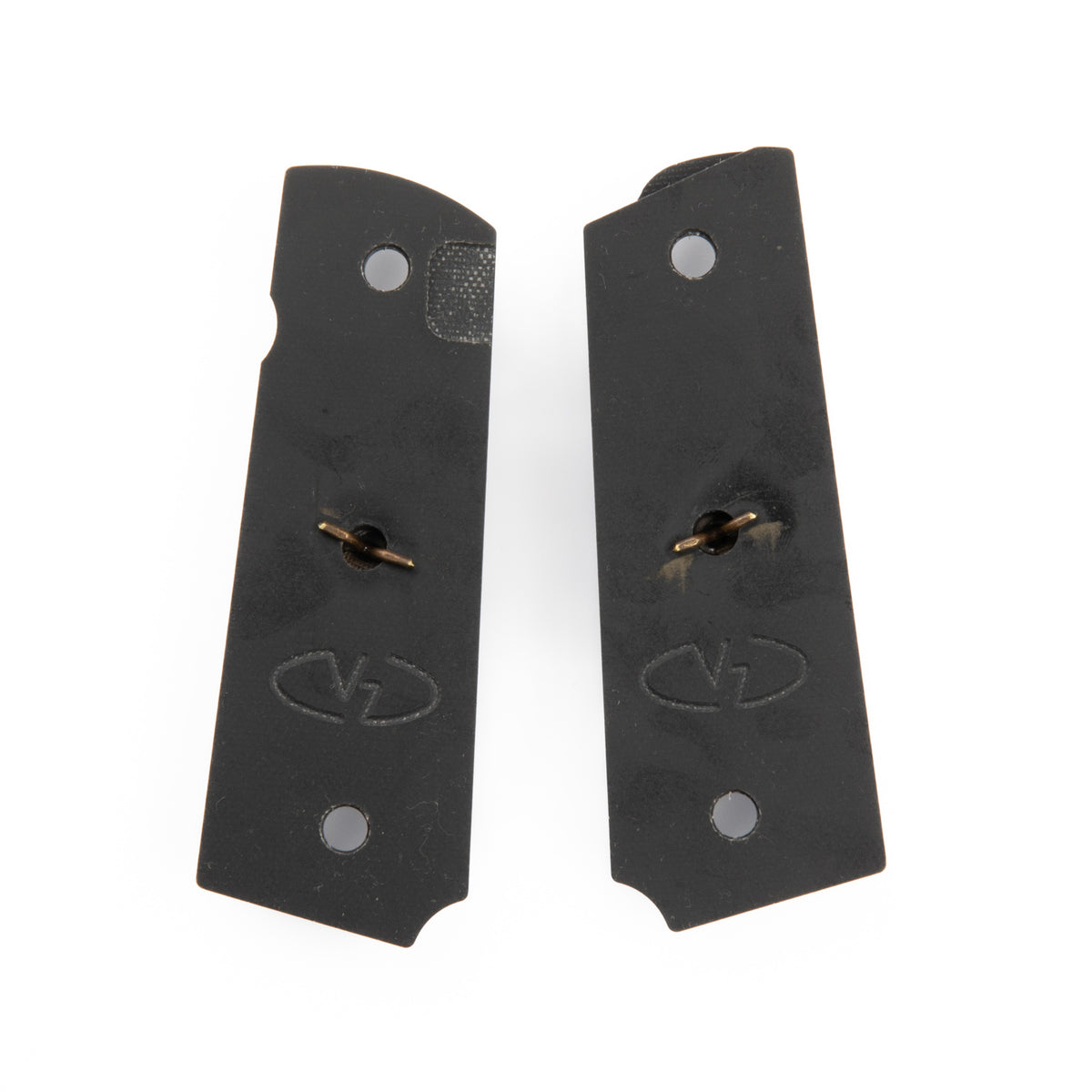 Wilson Combat 1911 Full-Size Agressive Starburst G10 Grips, Bevel Bottom - Black | 738-FS-BB-BLK