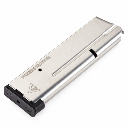 Wilson Combat 1911 Magazine, ETM Vickers Duty, Full-Size, 9mm, 10 Round, Stainless | 800-9A