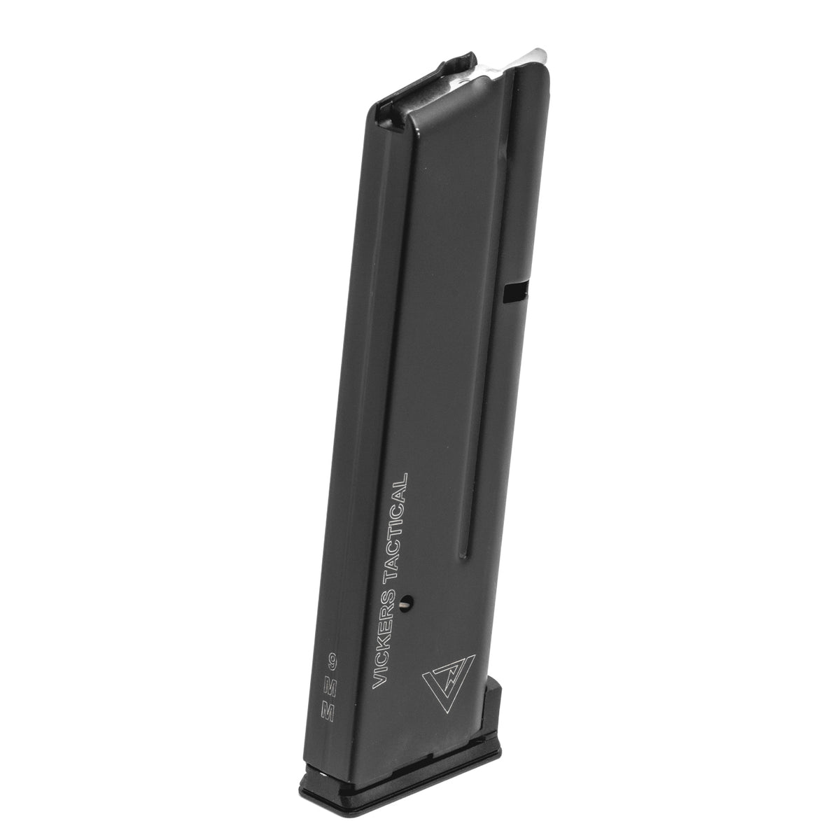 Wilson Combat 1911 Full-Size 9mm 10-Round ETM Vickers Duty Magazine - Black | 800-9FS10AB