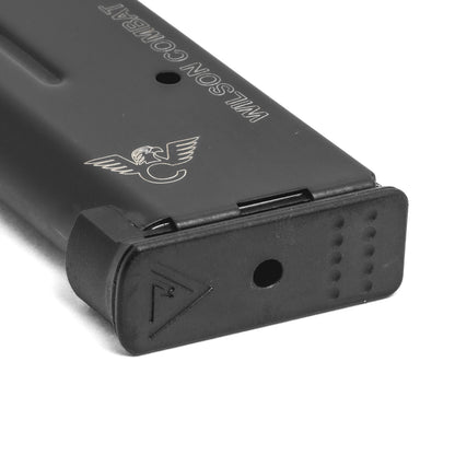 Wilson Combat 1911 Full-Size 9mm 10-Round ETM Vickers Duty Magazine - Black | 800-9FS10AB