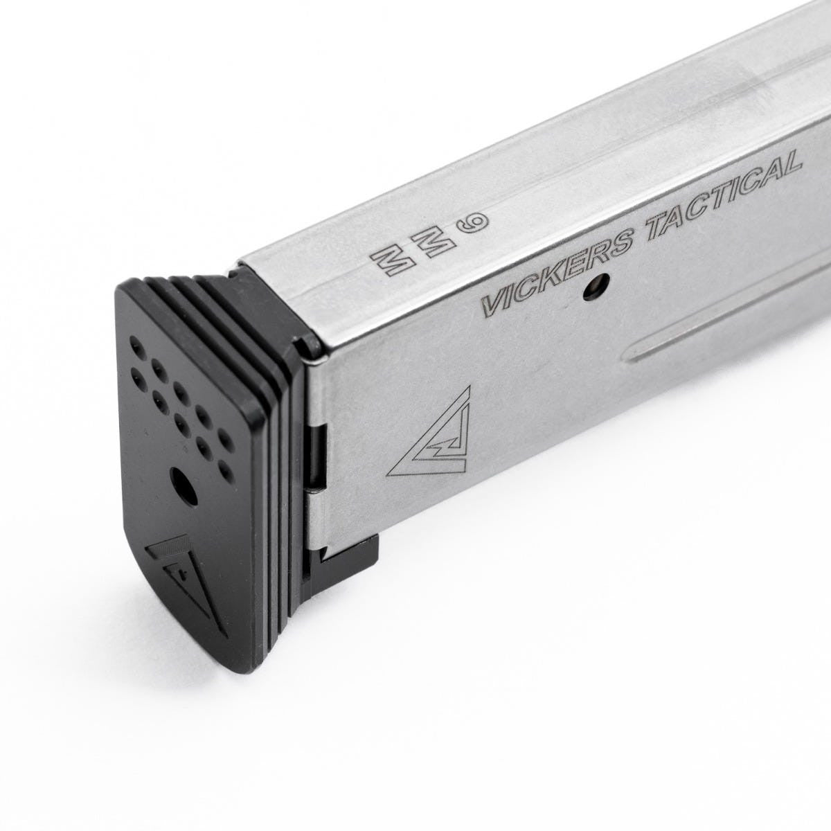 Wilson Combat 1911 Magazine, ETM Vickers Duty, Full-Size, 9mm, 10 Round, Stainless | 800-9