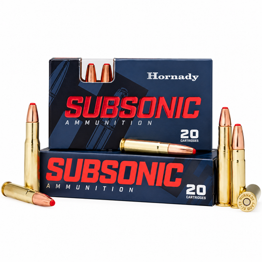 .45-70 Govt. | Hornady 82742 | 410 gr. | Sub X® | Subsonic | 20 Rounds