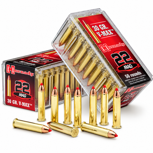 .22 WMR | Hornady 83202 | 30 gr. | V-MAX® | 50 Rounds