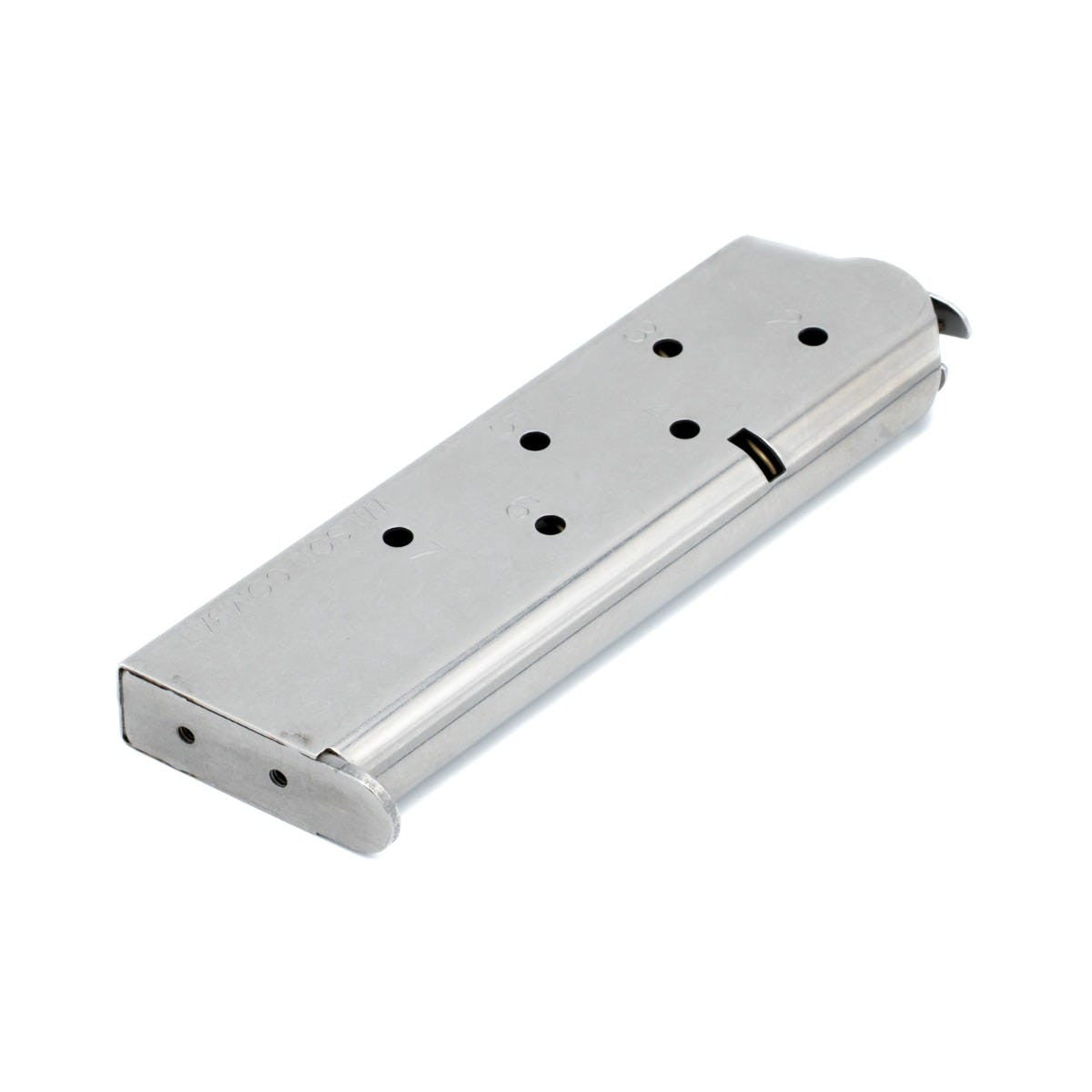 Wilson Combat 1911 Magazine, 920 Series, Full-Size, .45 ACP, 7 Round, Stainless | 920-45FS7
