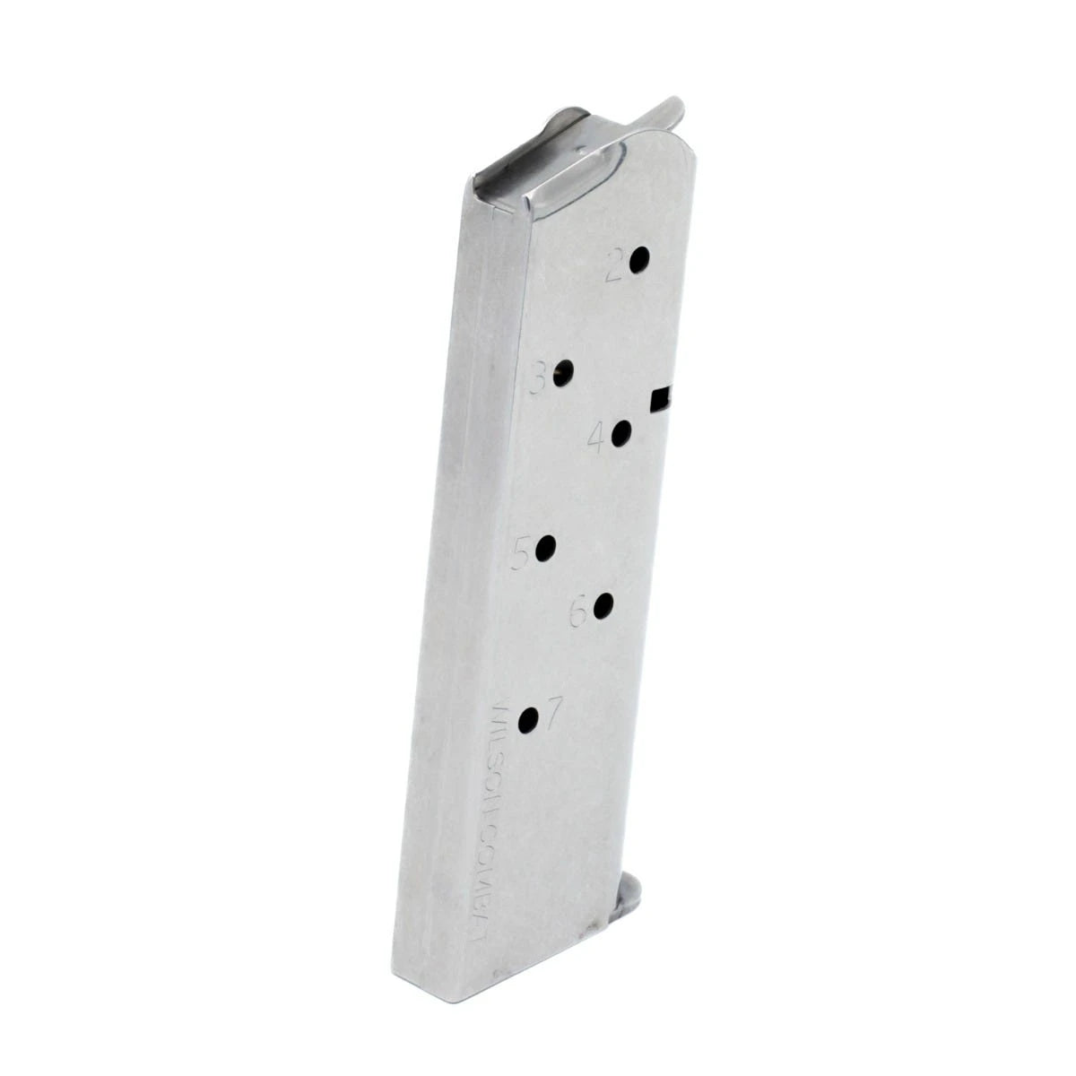 Wilson Combat 1911 Magazine, 920 Series, Full-Size, .45 ACP, 7 Round, Stainless | 920-45FS7