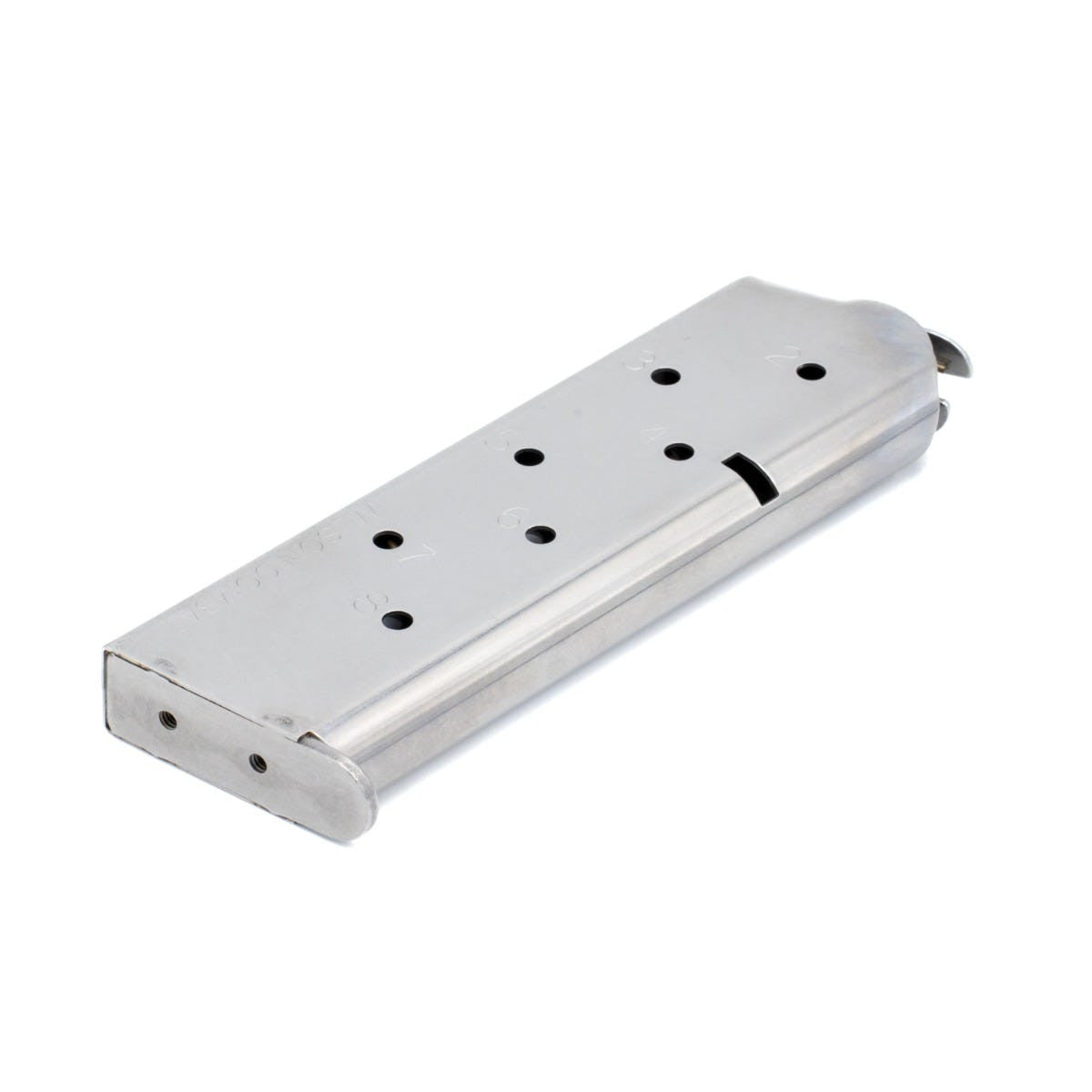 Wilson Combat 1911 Magazine, 920 Series, Full-Size, .45 ACP, 8 Round, Stainless | 920-45FS8