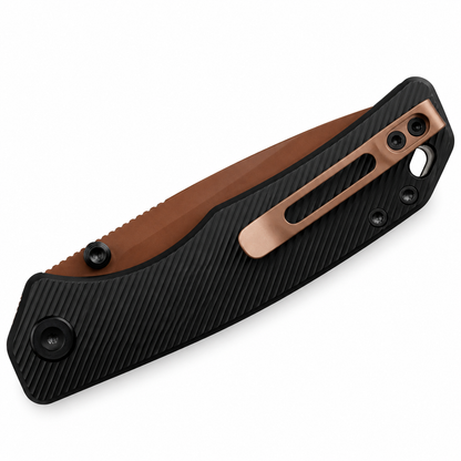Vosteed - Marten - A1613 | Top Liner Lock | 3.3" 154CM Copper | Black Aluminum