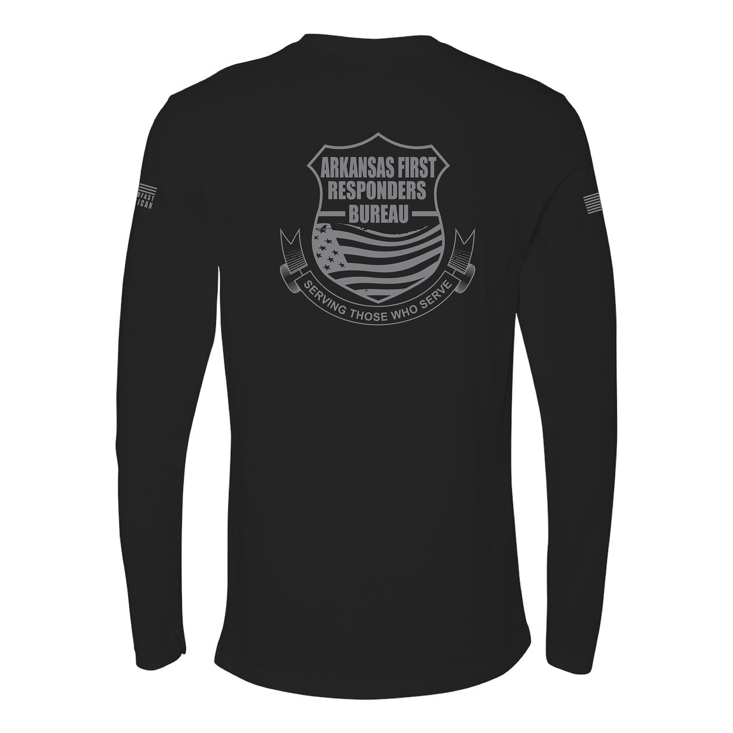Arkansas First Responders Bureau, Long Sleeve T-Shirt, Black