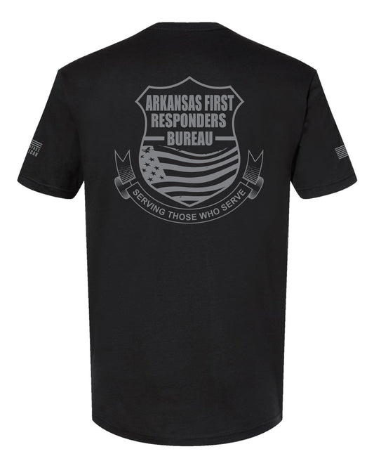 Arkansas First Responders Bureau, Short Sleeve T-Shirt, Black
