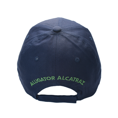 Alligator Alcatraz Cap – Printed Bill | Patriotic Graphic Flat Bill Hat