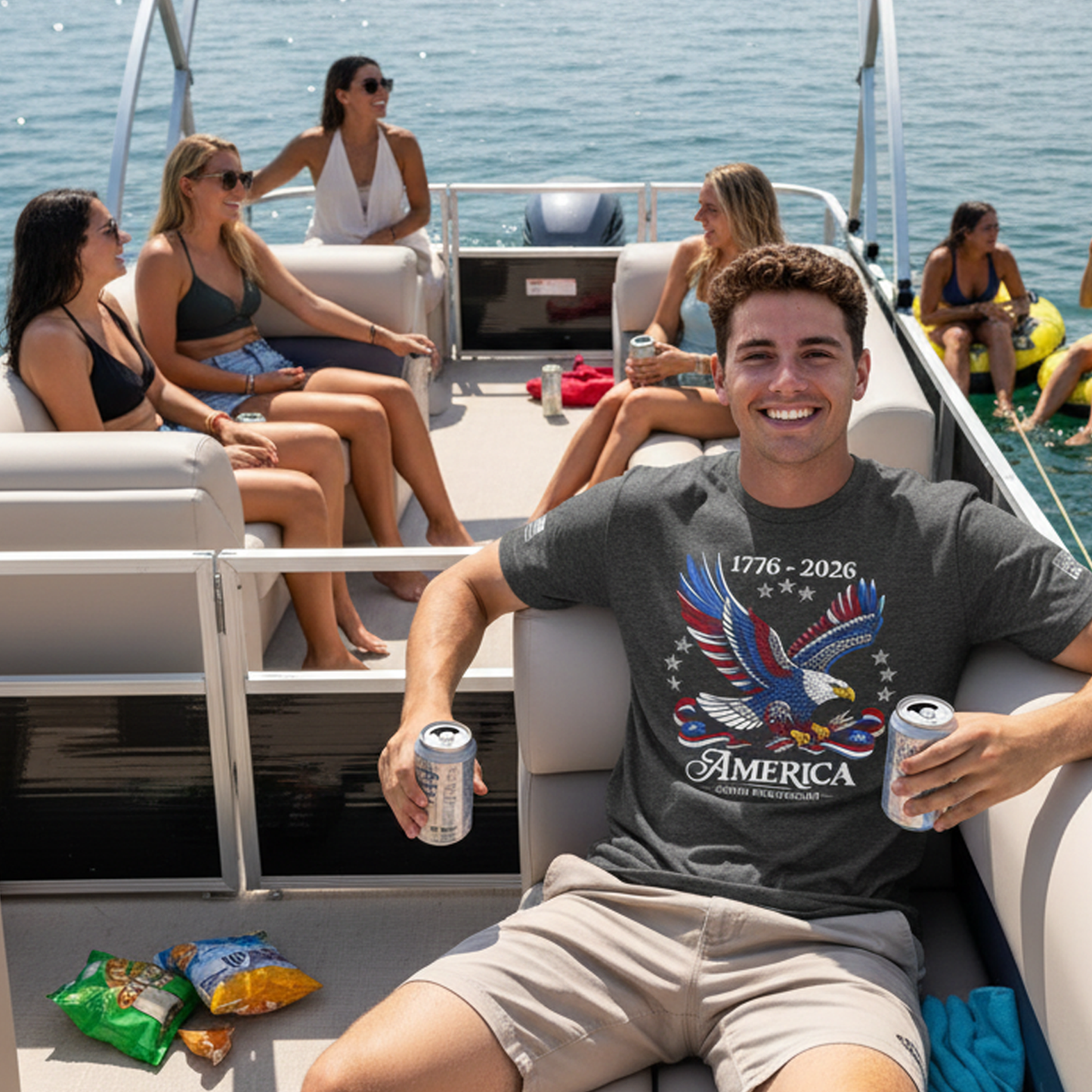 America 250th Anniversary T-Shirt – 1776–2026 Patriotic Eagle Tee