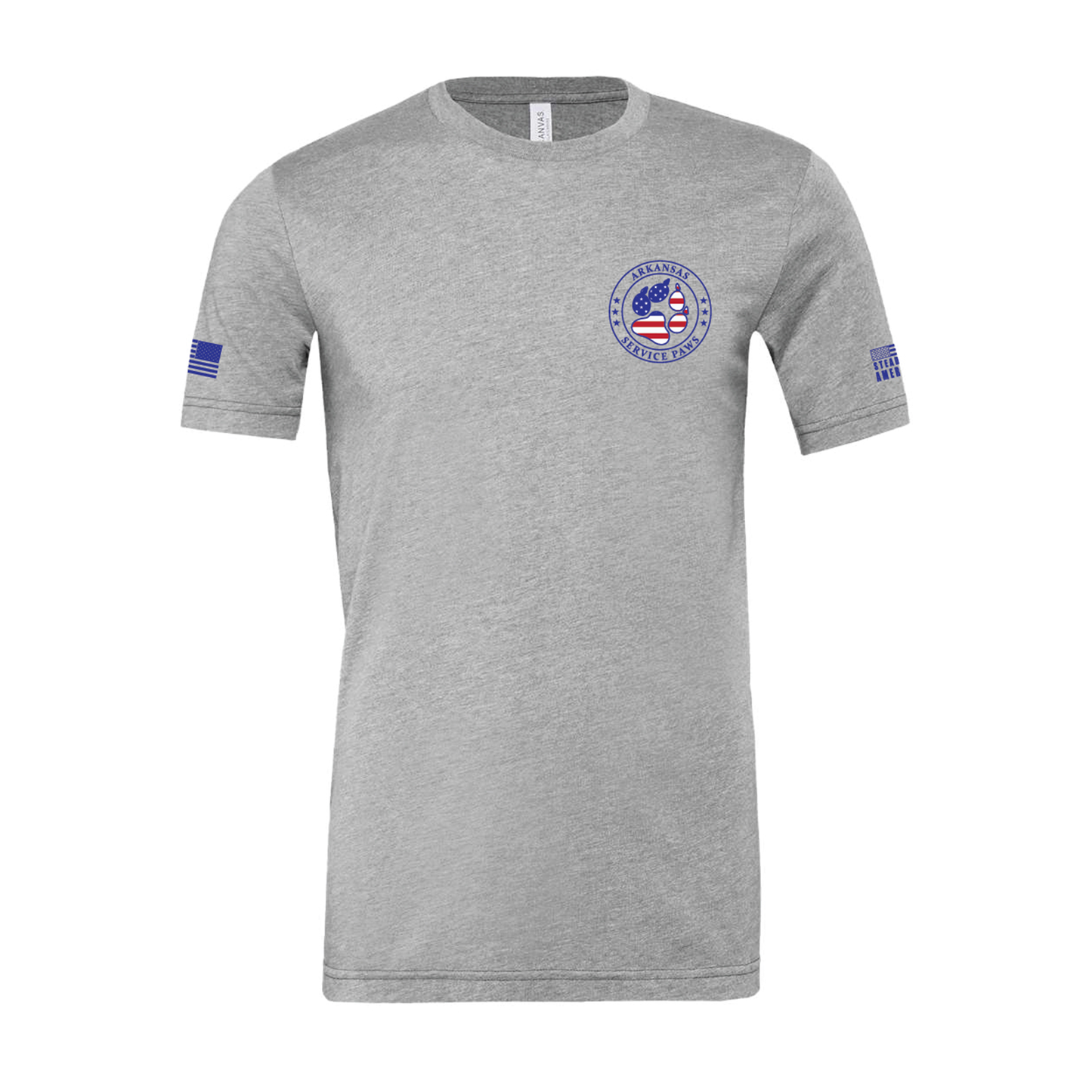 Arkansas Service Paws T-Shirt