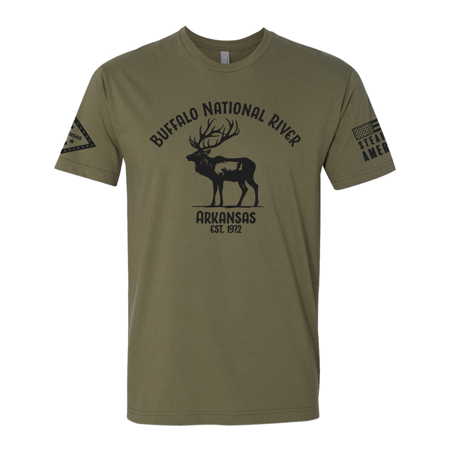 Buffalo National River, Elk T-Shirt