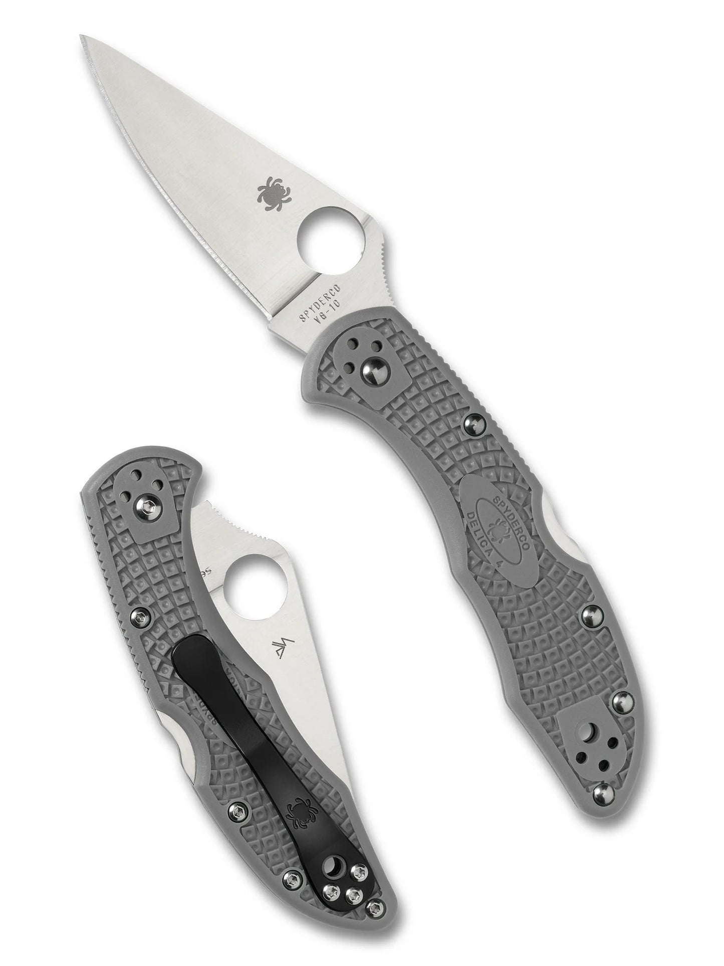 Spyderco - Delica 4 Lightweight | C11FPGY Folding Knife - 2.88" VG-10