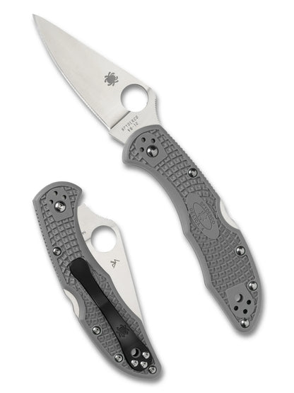 Spyderco - Delica 4 Lightweight | C11FPGY Folding Knife - 2.88" VG-10