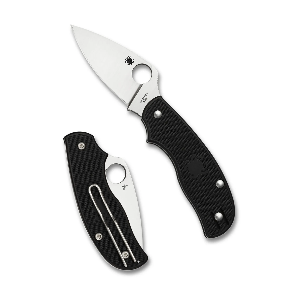 Spyderco - Urban Lightweight - C127PBK | Slip Joint | 2.56" Bohler M398 Satin | Black FRN