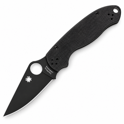 Spyderco - Para 3 - C223GPBK | Compression Lock | 3" CPM S45VN Black Blade | Black G-10