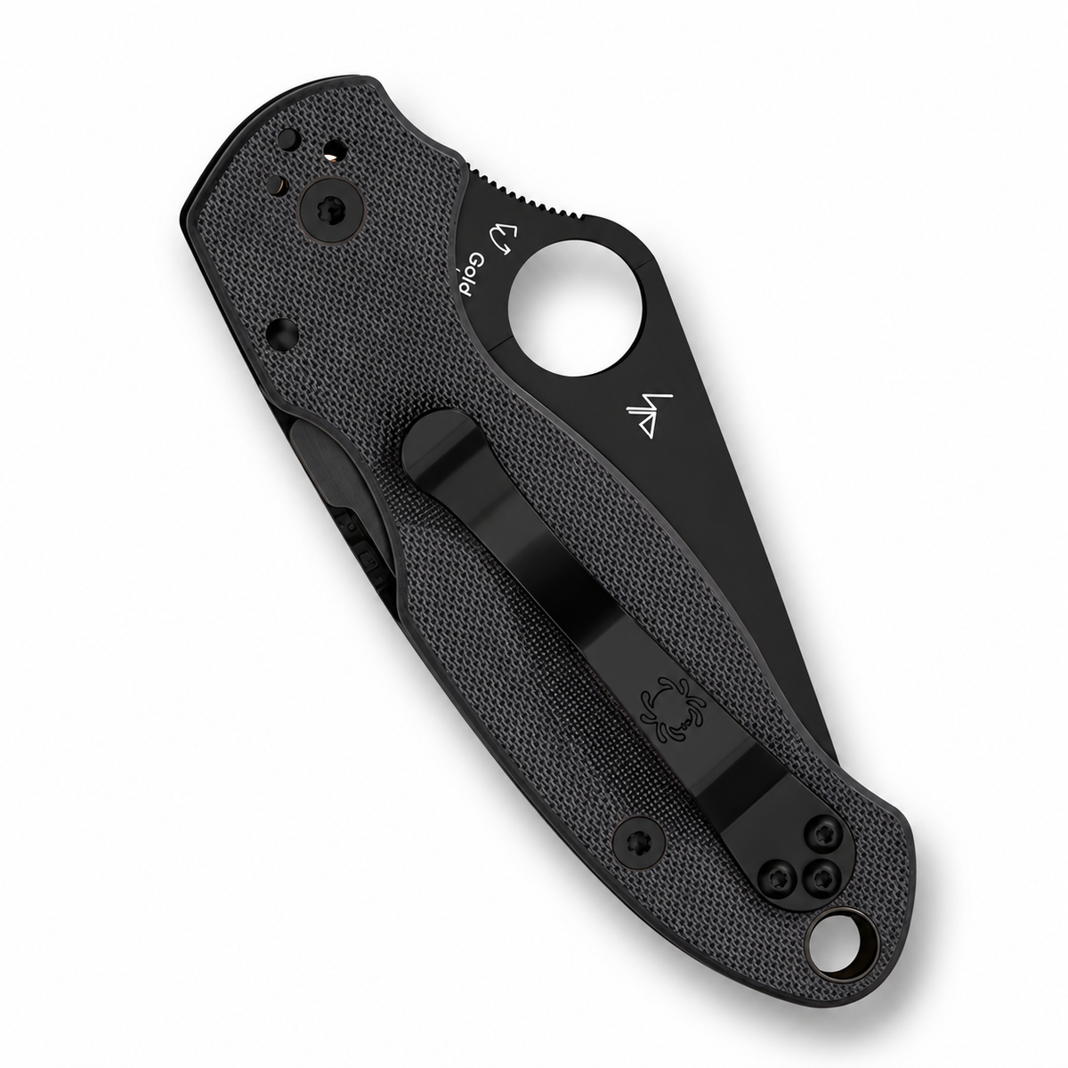 Spyderco - Para 3 - C223GPBK | Compression Lock | 3" CPM S45VN Black Blade | Black G-10