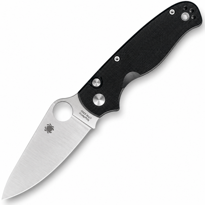 Spyderco - ButtonUp | C275GP Folding Knife - 3.27" 8Cr13MoV - Black G10