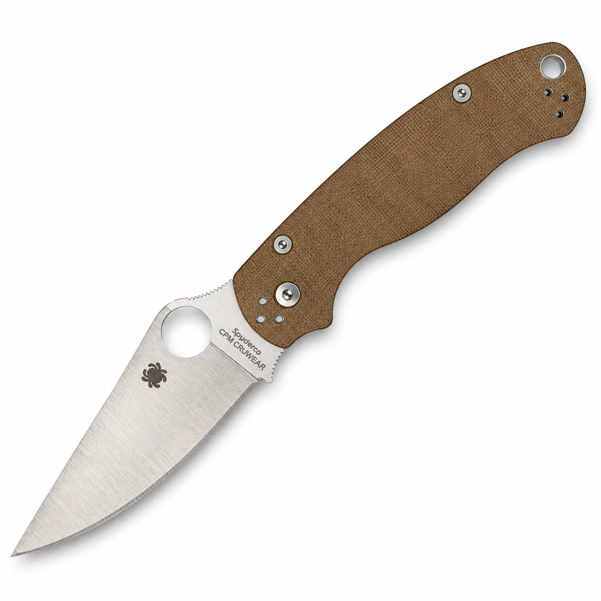 Spyderco - Para Military 2 | C81MPCW2 Folding Knife - 3.44" CPM CRU-WEAR