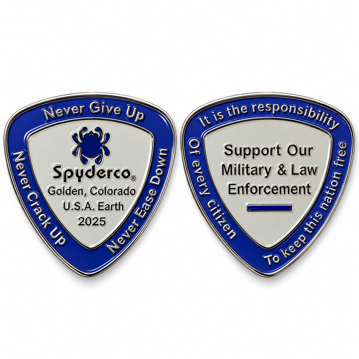 Spyderco 2025 Challenge Coin