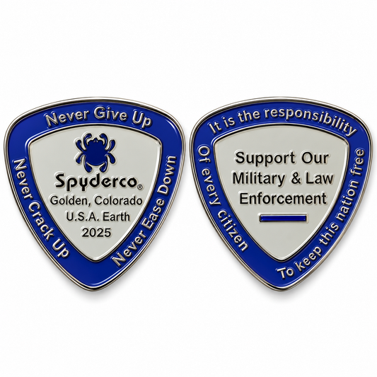 Spyderco 2025 Challenge Coin