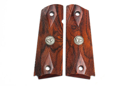 Wilson Combat 1911 Full-Size Double Diamond Grips, Bevel Bottom - Cocobolo | 351AFS