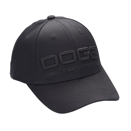 DOGE “Department of Government Efficiency” Cap ‒ Black / Musk-Ramaswamy Embroidery