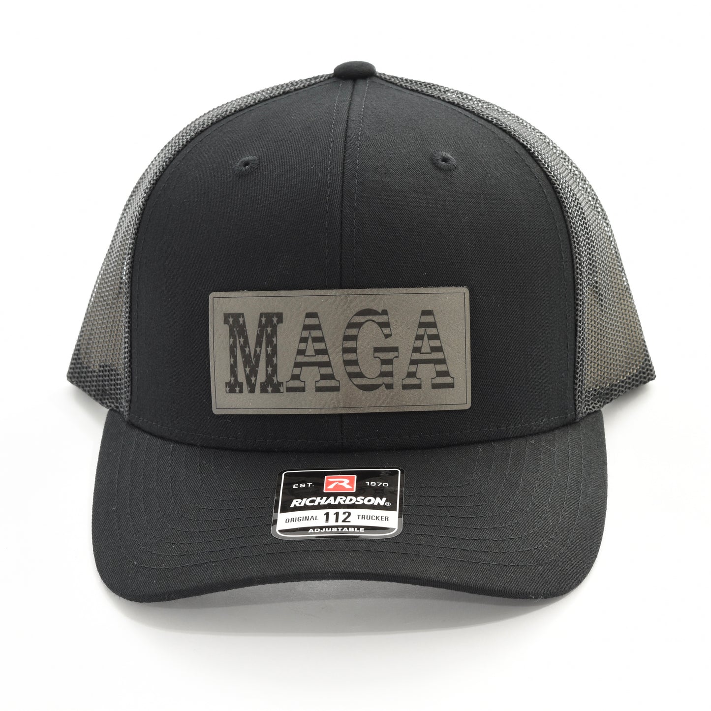 MAGA Leather Patch Cap