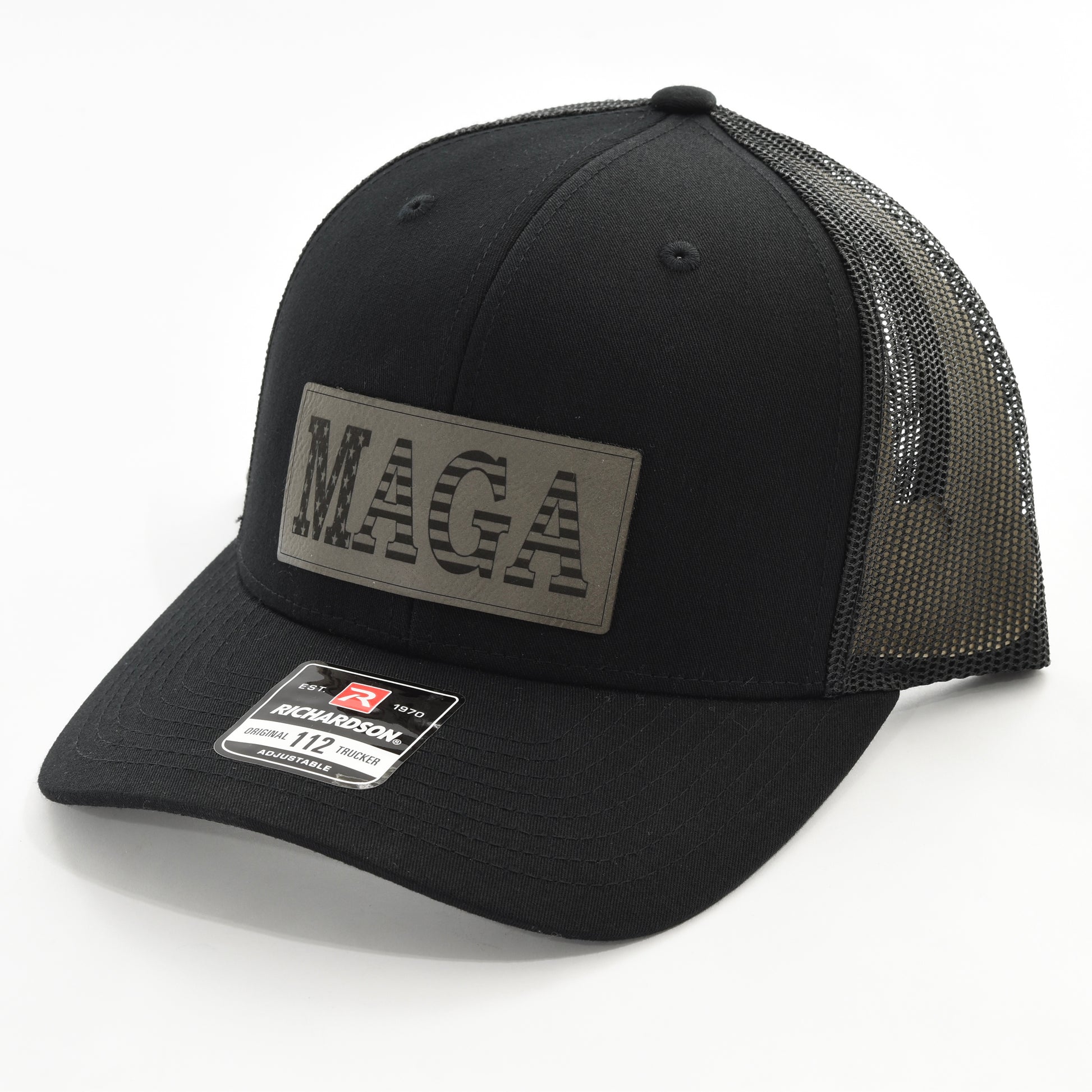 MAGA Leather Patch Cap