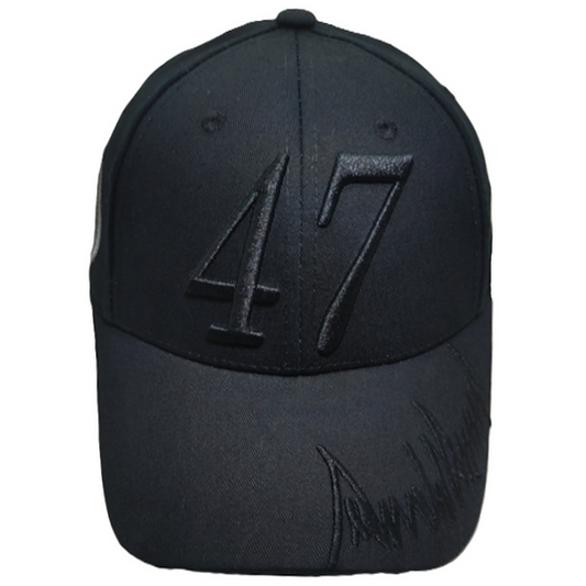 Dark Trump 47 Cap