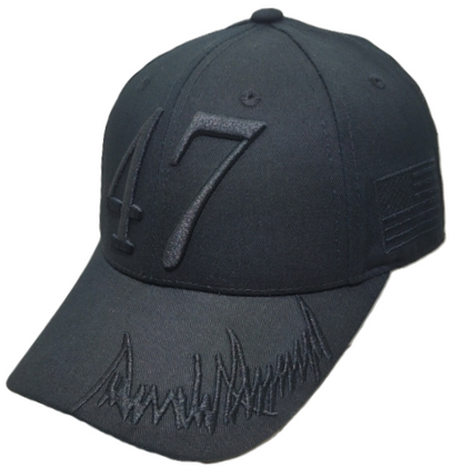 Dark Trump 47 Cap