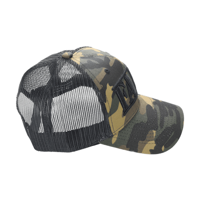 FAFO Trucker Cap (F*ck Around & Find Out) – Camo Mesh Back Hat, Tactical Outdoor Statement