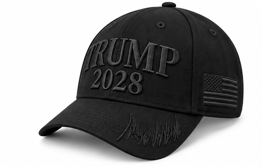 Trump 2028 President in Black