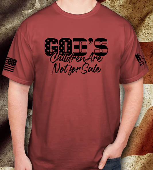 God's Children Are Not For Sale Comfort Colors T-Shirt