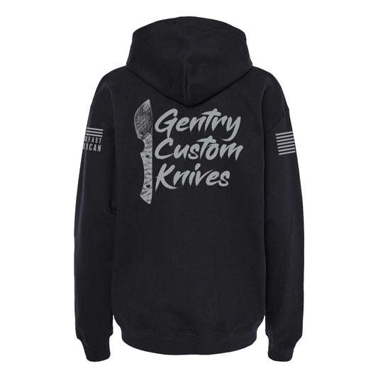 Gentry Custom Knives / Pocket Muk, SoftStyle Hoodie, Black