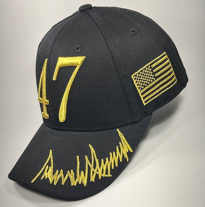Trump 47 Cap, Gold