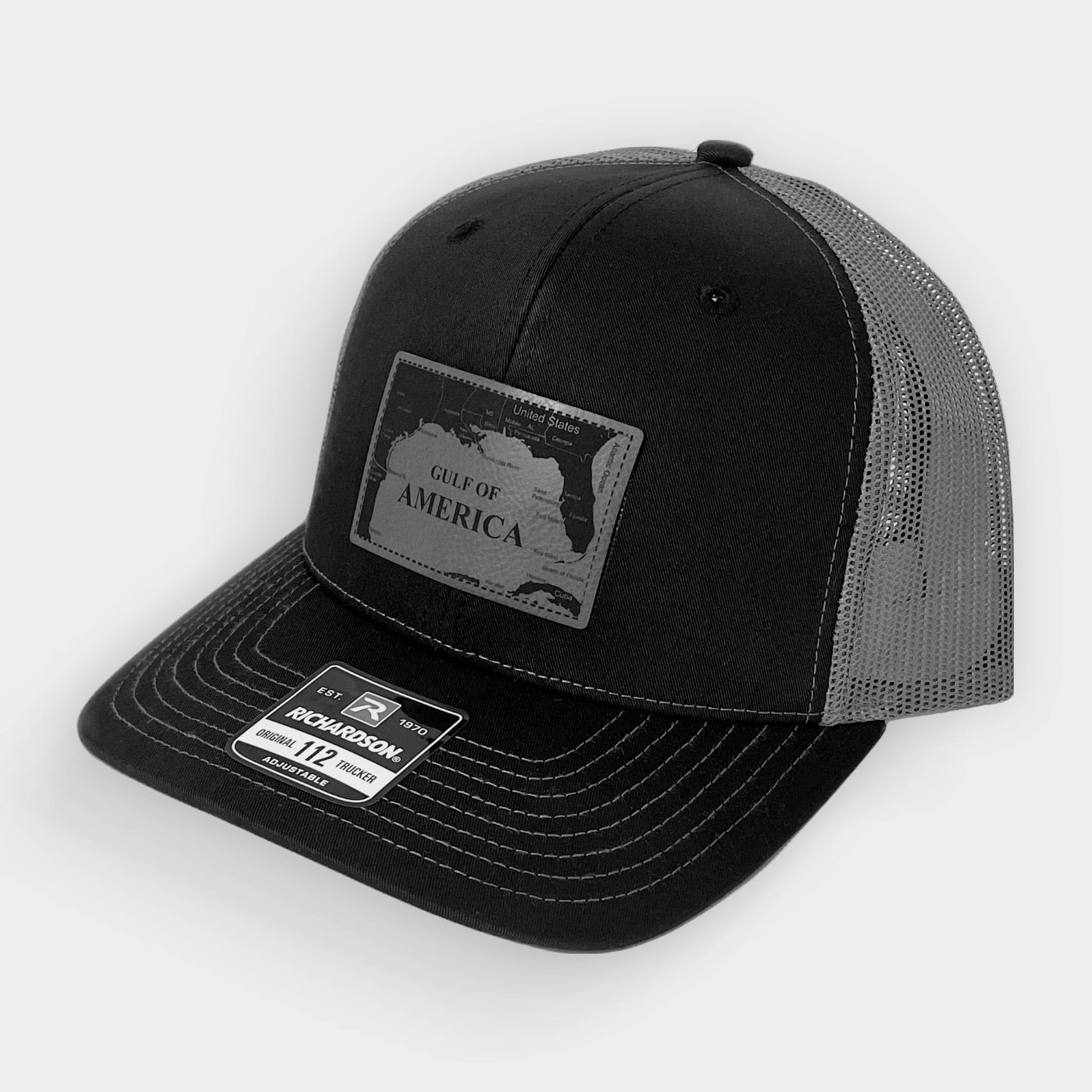 Gulf of America Leather Patch Cap 01